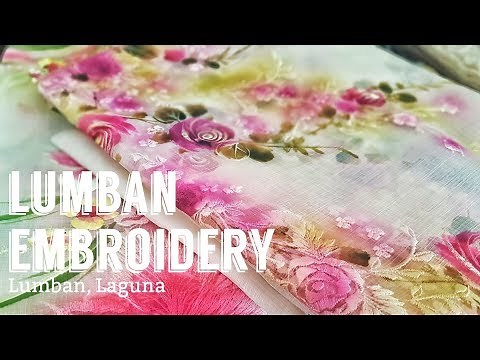 Lumban Keeps the Filipino Embroidery Tradition Alive