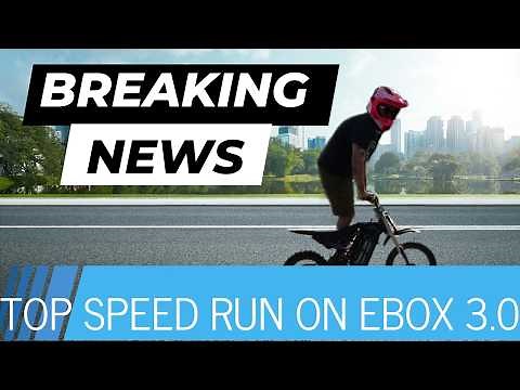 Ebox 3.0: INSANE Top Speed Run!