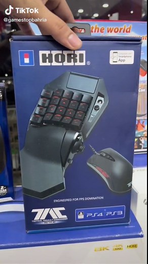 Hori Tactical Assault Commander PRO (Type M2) for PlayStation®4. The Tactical Assault Commander series is a line of officially licensed keypad & mouse controllers designed for FPS games that simulates PC- style control on the PS4. #hori #mouseandkeyboard #ps4 #assaultcommandar #gamingsetup #consolegaming #pubglover #apexlegendsclips #fortnitepro #fypシ #fyp #foryou #foryoupage #viralvideo