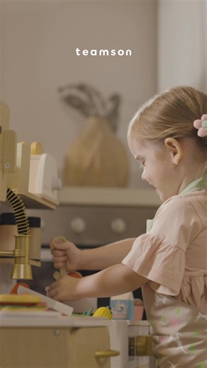 Your little one’s new favorite kitchen is here! ✨ With 14 interactive pieces, the Teamson Kids Little Chef Cyprus Play Kitchen makes playtime full of creativity and fun.🍋🥕🥪 👉 Learn more: https://www.amazon.com/stores/page/4B4A4BF2-14A5-4F67-9AF1-A81F3512B339 #Teamson Bringing happiness to family homes since 1997.❤️ #DesignHappy #LittleChef #PlayKitchen #LearnThroughPlay | Teamson