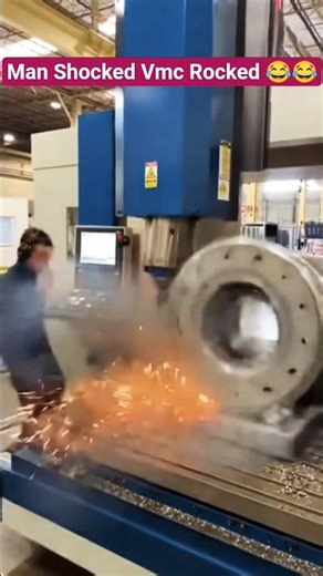 Accident Bed Milling 😱😱🔥 Vmc #accident #vmcmachine #Blunt #cncmill #manufacturing #industry #tools