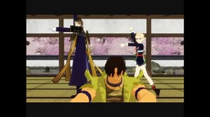 【MMD刀剣乱舞】45秒で官兵衛を励ましたい長谷部と博多【MMD戦国BASARA】