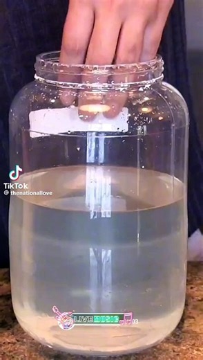 Water crystallization.