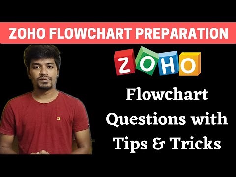 Zoho Flowchart Questions with Solutions | Round 1 - Tips & Tricks | BiNaRiEs