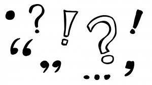 Set Different Punctuation Marks Sketch Doodles Stock Footage Video (100% Royalty-free) 1059635114 | Shutterstock