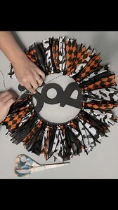Halloween Door Hanger DIY | We Craft Around
