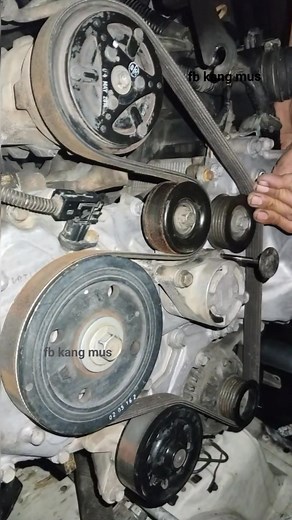 2.1K views · 860 reactions | the easiest way to install a fan belt #reels #toyota #automotive | Kang Mus | Facebook