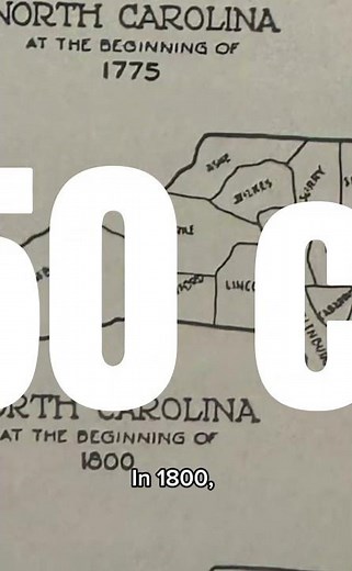 How North Carolina Was Sliced Into 100 Counties From just a few colonial districts to 100 distinct