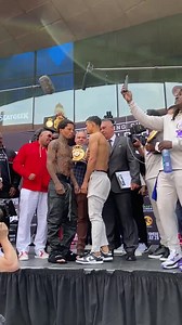 Gervonta Davis, Rolando Romeo Nearly Erupt After Making Weight | BoxingScene.com