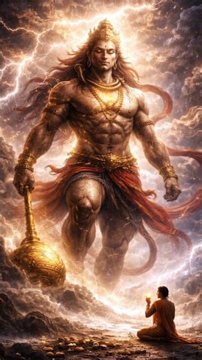 Hanuman Chalisa Super Fast 4K 🚩| Sanatani Phonk Pixar-style |DJ Mix 🔥| #hanuman #bhakti #shorts