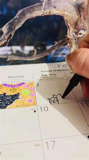Mini Cat Doodle: A Grateful Day with Cats