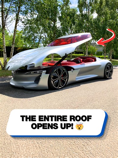 This concept car has a secret trick to get in it... 🤯 #concept #future #supercar #technology #supercarblondie