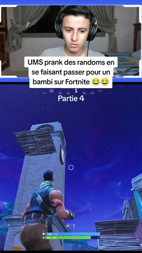 UMS prank des randoms en se faisant passer pour un bambi sur Fortnite 😂😂 #UMS #fortnitenostalgia #fortnitefr #fortnitefrance #fortnite