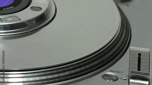 Detail of start and stop of CD player