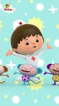 Five Little Monkeys 🐒 | Nursery Rhymes & Songs for Kids