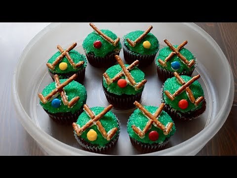 Field Hockey Cupcakes