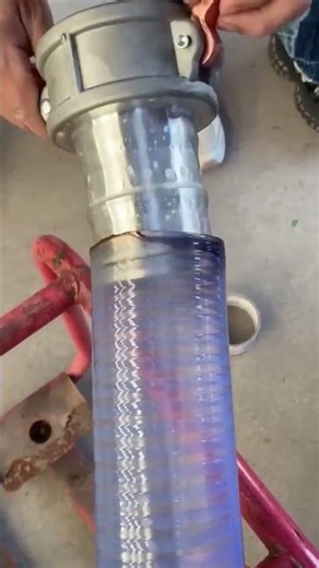 Pvc transparent hose installation leak proof joint technique