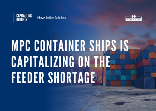 MPC Container Ships is Capitalizing on the Feeder Shortage