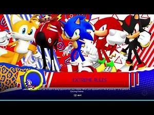 Sonic the Hedgehog vs Knuckles vs Shadow vs Tails vs Dr. Robotnik - WWE 2K24 (Gameplay)