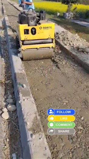 footpath gsb compaction #shorts #viralshorts #construction #foryou