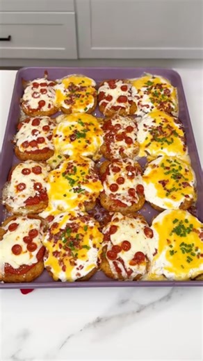 Crispy loaded hash browns: easy crowd favorite