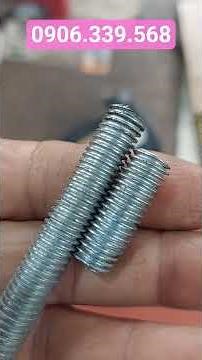 How to cut threaded rods without damaging the threads?