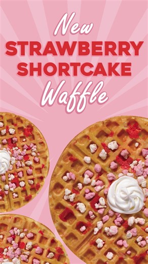 Strawberry Shortcake Waffles Recipe