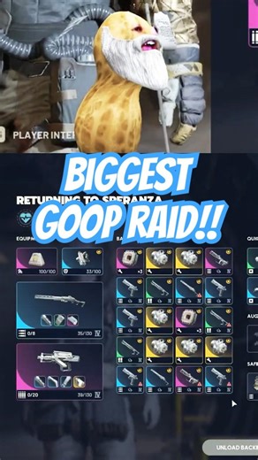 Peanut hits his biggest GOOP raid! #theburntpeanut #shorts