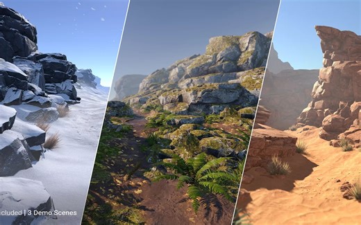 unity素材-PBR Rocks Pack - Unity Asset Store