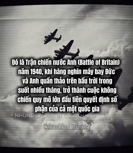 Trận Không Chiến Battle of Britain 1940