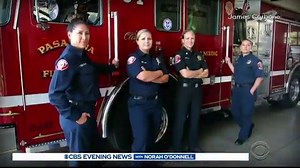 15K views · 671 reactions | In 133 years, Pasadena, California’s fire department has never had an all-female engine crew -- until this week. Four women are blazing a trail at their firehouse, and they're quickly becoming role models in spreading their message to future firefighters. | CBS Evening News | Facebook