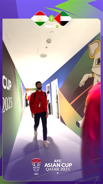 Checking-in for a first-ever #AsianCup knockout stage match: Tajikistan 🇹🇯 Watch Live 📺 https://gtly.to/JcAMvr84J #AsianCup2023 | #HayyaAsia | #TJKvUAE | AFC Asian Cup