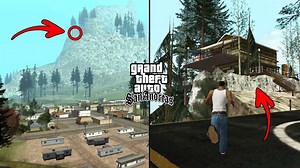 Secret Mansion on Mt. Chiliad in GTA San Andreas !! | The Game Debugger