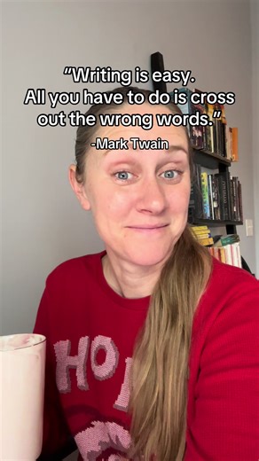 Just kidding. As an editor my job isn’t to attack your story with my red pen (or my red tracked changes to be more accutate). My job is to offer suggestions to enhance your voice and strengthen your story. I come alongside you and partner with you to make your story the best is can be. Looking for an editor? Reach out for your free sample edit. #writertok #writingtips #editingabook