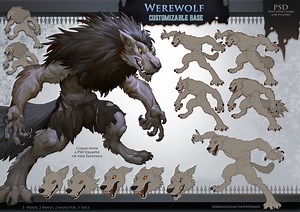 Werewolf - Customizable Base