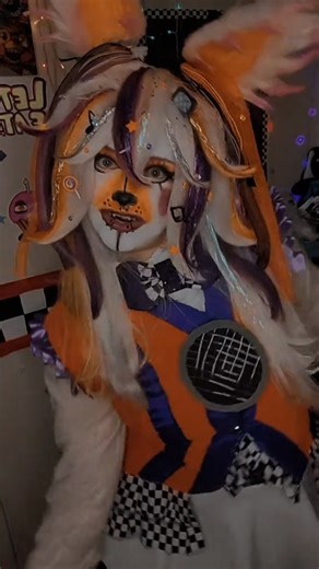 ⛈️🦋♡lulu♡🦋⛈️ on Instagram: "Im bringing lolbit back and some new fnaf cosplays so stay tuned . . #lolbit #lolbitcosplay #fnaf #fnafcosplay #sisterlocation #accesorizedcosplayer #cosplay #cosplayer #makeup #wig #mainecosplayer #stormylilaccos"