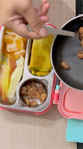 💪 Power packed lunch for kids| kids tiffin ideas school #lunchbox #tiffin #foodshorts #recipe #dosa