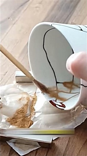 🤯🤯🤯 Cracks Turn to Gold 🤯 Viral Short