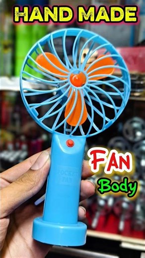 Mini Turbo Fan Body: Build your own Jet Fan! 🌪️😱 #Shorts