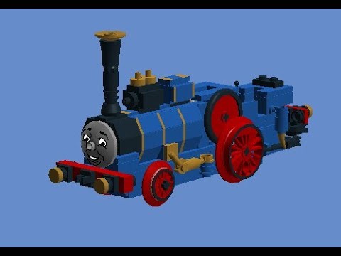 How To Build A Lego Fergus The Railway Traction Engine (2-2-0WT)🇬🇧