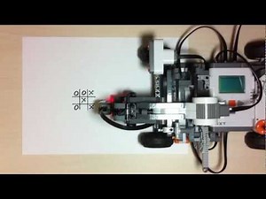 Lego Mindstorms NXT Robot - Tic Tac Toe (Χ play)