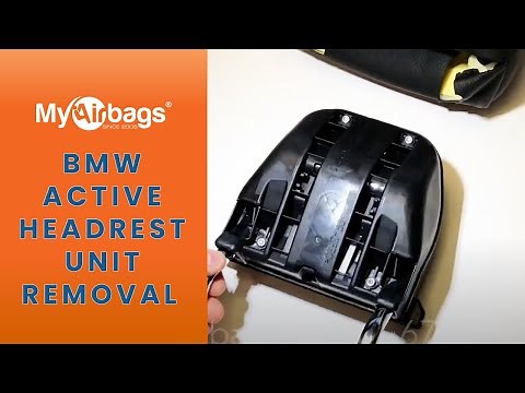 How To Remove BMW Active Headrest Unit | MyAirbags