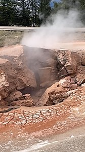 Red Spouter, Yellowstone National Park. 10/19/25 | Yellowstone Tour Guides