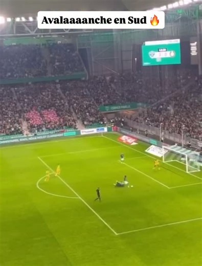 Quel match et quelles descentes après les buts ! 🔥 | Ferveur Verte