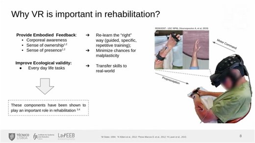 Embodied VR s Impact on BCI Training by Thanos Vourvopoulos | VR Summit 2024 | Patricia Álvarez García