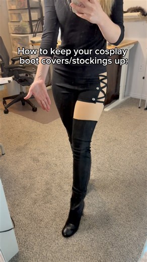 I hope this helps with your next project! ❤️ This was for my Blade cosplay from Terminull Brigade that I recently wore to @gamescom 🎮 #cosplay #cosplayer #cosplaytips #sewing #diy | Raine Emery