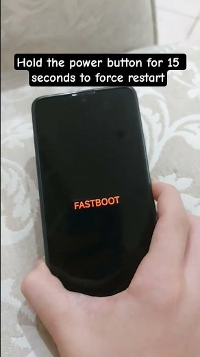 Tutorial how to force restart if you're stuck in fastboot mode in Xiaomi / redmi #xiaomi #fastboot