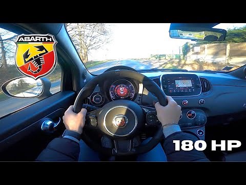 2022 ABARTH 595 COMPETIZIONE POV DRIVE - ACCELERATION & SOUND !