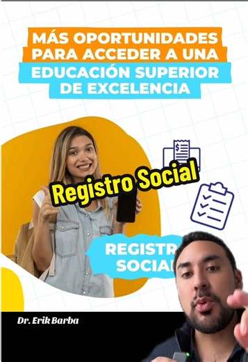 REGISTRO SOCIAL CRONOGRAMA ✍🏼 0984970373 acceso a la #universidad