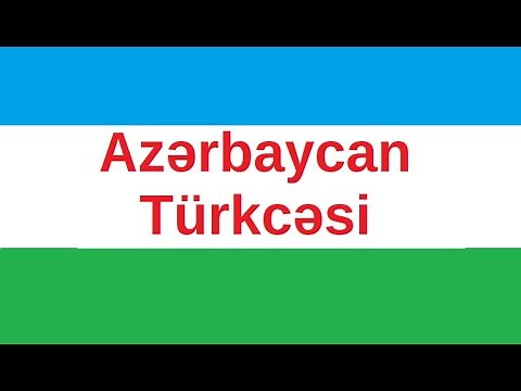 Azerbaycan Türkçesi Ders 1 - Farklı Okunan Harfler